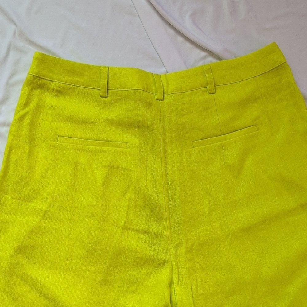 NWT FARM Rio Lime Green Trousers - Picture 6 of 8